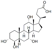 (3a,4b,5b,7a,12a)-3,4,7,12-tetrahydroxy-Cholan-24-oic acid CAS#: 122742-19-2