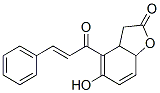 3a,7a-Dihydro-5-hydroxy-4-(1-oxo-3-phenyl-2-propenyl)benzofuran-2(3H)-one CAS#: 39012-05-0