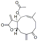 (3aR,4R,5E,11aS)-4-Acetoxy-3a,7,8,10,11,11a-hexahydro-6-methyl-3,10-bis(methylene)cyclodeca[b]furan-2,9(3H,4H)-dione CAS#: 34226-88-5