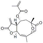 (3aR,4R,6R,10Z,11aR)-3a,5,6,11a-Tetrahydro-6,10-dimethyl-3-methylene-4-(2-methylpropenoyloxy)-6,9-epoxycyclodeca[b]furan-2,7(3H,4H)-dione CAS#: 30412-86-3