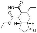 (3aS,4S,5S,6R,7aS)-4-(ethoxycarbonyl)-6-ethyl-1-oxooctahydro-1H-indene-5-carboxylic acid CAS#: 130274-13-4