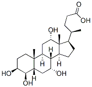 3b,4b,7a,12a-Tetrahydroxy-5b-cholanoic acid CAS#: 129099-70-3