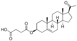 3beta-hydroxypregn-5-en-20-one 3-(hydrogen succinate) CAS#: 4598-67-8