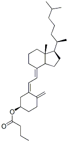 (3beta,5Z,7E)-9,10-secocholesta-5,7,10(19)-trien-3-yl butyrate CAS#: 31316-20-8