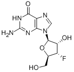 3fluoro-3deoxyguanosine CAS#: 123402-21-1