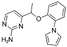 4-(1-[2-(1H-PYRROL-1-YL)PHENOXY]ETHYL)-2-PYRIMIDINAMINE CAS#: 339098-73-6
