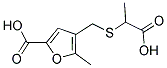 4-([(1-CARBOXYETHYL)SULFANYL]METHYL)-5-METHYL-2-FUROIC ACID CAS#: 333352-55-9