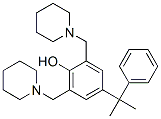 4-(1-Methyl-1-phenylethyl)-2,6-bis(1-piperidinylmethyl)phenol CAS#: 3692-16-8