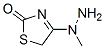 4-(1-Methylhydrazino)thiazol-2(5H)-one CAS#: 34551-16-1