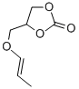 4-(1-PROPENYLOXYMETHYL)-1,3-DIOXOLAN-2-ONE CAS#: 130221-78-2