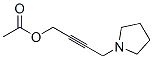 4-(1-Pyrrolidinyl)-2-butyn-1-ol acetate CAS#: 3921-93-5
