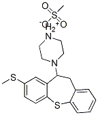 4-[10,11-dihydro-8-(methylthio)dibenzo[b,f]thiepin-10-yl]piperazinium methanesulphonate CAS#: 34775-83-2