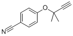 4-[(1,1-DIMETHYLPROP-2-YNYL)OXY]BENZONITRILE CAS#: 33143-92-9
