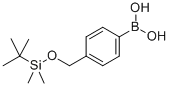 [4-[[[1,1-Dimethylethyl)dimethylsilyl]oxy]methyl]phenylboronic Acid CAS#: 162356-89-0