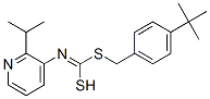 (4-(1,1-Dimethylethyl)phenyl)methyl 1-methylethyl-3-pyridinylcarbonimidodithioate CAS#: 34763-49-0