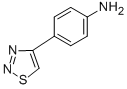 4-(1,2,3-THIADIAZOL-4-YL)ANILINE CAS#: 121180-51-6