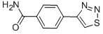 4-(1,2,3-THIADIAZOL-4-YL)BENZAMIDE CAS#: 175205-53-5