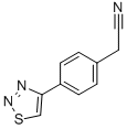 (4-[1,2,3]THIADIAZOL-4-YL-PHENYL)-ACETONITRILE CAS#: 175205-46-6