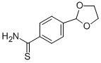 4-(1,3-DIOXOLAN-2-YL)BENZENE-1-CARBOTHIOAMIDE CAS#: 175202-43-4