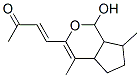 4-(1,4a,5,6,7,7a-Hexahydro-1-hydroxy-4,7-dimethylcyclopenta[c]pyran-3-yl)-3-buten-2-one CAS#: 39013-24-6