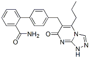 4'-((1,7-Dihydro-7-oxo-5-propyl-1,2,4-triazolo(4,3-a)pyrimidin-6-yl)methyl)-(1,1'-biphenyl)-2-carboxamide CAS#: 168152-96-3