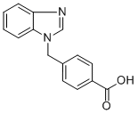 4-(1H-BENZIMIDAZOL-1-YLMETHYL)BENZOIC ACID CAS#: 139742-50-0