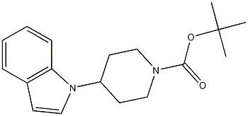 4-(1H-Indol-1-yl)-1-piperidinecarboxylic acid tert-butyl ester CAS#: 170364-89-3