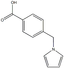 4-(1H-pyrrol-1-ylmethyl)benzoic acid CAS#: 137025-10-6