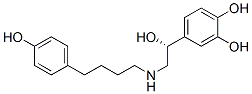 4-[(1R)-1-hydroxy-2-[4-(4-hydroxyphenyl)butylamino]ethyl]benzene-1,2-diol CAS#: 128470-16-6
