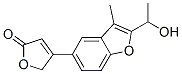4-[2-(1-hydroxyethyl)-3-methyl-5-benzofuryl]furan-2(5H)-one CAS#: 3448-13-3