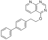 4-(2-(1,1'-Biphenyl)-4-ylethoxy)pyrido(2,3-d)pyrimidine CAS#: 134999-77-2