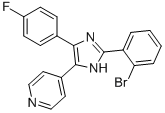 4-[2-(2-Bromophenyl)-5-(4-fluorophenyl)-1H-imidazol-4-yl]pyridine CAS#: 384820-17-1