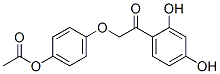 [4-[2-(2,4-dihydroxyphenyl)-2-oxo-ethoxy]phenyl] acetate CAS#: 137987-93-0