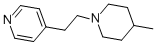 4-(2-(4-METHYLPIPERIDINO)ETHYL) PYRIDINE CAS#: 30131-18-1