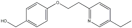 4-[2-(5-Ethyl-2-pyridinyl)ethoxy]benzenemethanol CAS#: 144842-17-1