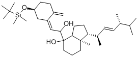 4-{2-[5-(tert-Butyl-dimethyl-silanyloxy)-2-methylene-cyclohexylidene]-1-hydroxy-ethyl}-7a-methyl-1-(1,4,5-trimethyl-hex-2-enyl)-octahydro-inden-4-ol CAS#: 131852-63-6