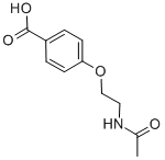 4-[2-(ACETYLAMINO)ETHOXY]BENZOIC ACID CAS#: 297137-62-3