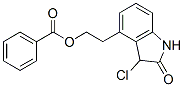 4-[2-(BENZOYLOXY)ETHYL]-3-CHLORO-1,3-DIHYDRO-2H-INDOL-2-ONE CAS#: 139122-17-1