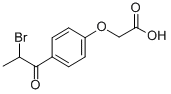 4-(2-BROMOPROPIONYL)PHENOXYACETIC ACID CAS#: 33254-93-2
