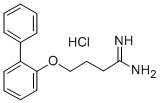 4-(2-Biphenylyloxy)butyramidine hydrochloride CAS#: 125849-41-4