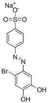 4-[(2-Bromo-4,5-dihydroxyphenyl)azo]benzenesulfonic acid sodium salt CAS#: 31165-25-0