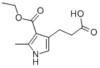 4-(2-CARBOXY-ETHYL)-2-METHYL-1H-PYRROLE-3-CARBOXYLIC ACID ETHYL ESTER CAS#: 38664-16-3