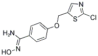 4-[(2-CHLORO-1,3-THIAZOL-5-YL)METHOXY]-N'-HYDROXYBENZENECARBOXIMIDAMIDE CAS#: 341967-76-8
