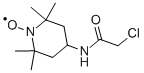 4-(2-CHLOROACETAMIDO)-2,2,6,6-TETRAMETHYLPIPERIDINE 1-OXYL CAS#: 36775-23-2