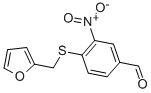 4-[(2-FURYLMETHYL)THIO]-3-NITROBENZALDEHYDE CAS#: 175278-53-2