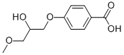 4-(2-HYDROXY-3-METHOXY-PROPOXY)-BENZOIC ACID CAS#: 3478-54-4