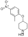 4-(2'-METHYL-4'-NITROPHENOXY) PIPERIDINE HYDROCHLORIDE CAS#: 138227-67-5