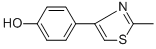 4-(2-METHYL-4-THIAZOLYL)PHENOL* CAS#: 30686-73-8