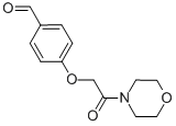 4-(2-MORPHOLIN-4-YL-2-OXO-ETHOXY)-BENZALDEHYDE CAS#: 30817-36-8