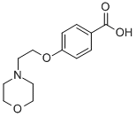 4-(2-MORPHOLIN-4-YL-ETHOXY)-BENZOIC ACID CAS#: 134599-45-4